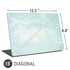 Marbleized Mint Universal Laptop 15in (12.2 x 8.8in) Skin